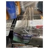 New! 2 24' Glass Hanger Rails