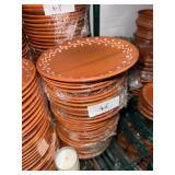 Like New! 40 Clay Side Plates