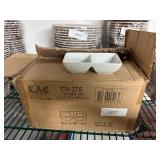 New! Case of Divided Condiment Bowls
