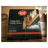 New! 3x Cases of Vintage Style Tasting Glasses