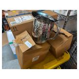 New! 2 Metal Water Pitchers