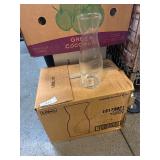 New! Case of Glass Carafes