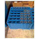 2x Dishwasher Trays With Glasswares