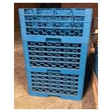 3x Dishwasher Trays For Glasswares