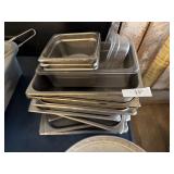 Assorted Insert Pans & Lids