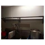~6' Wall Mounted Pot Rack