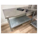 5' Stainless Steel Work Table