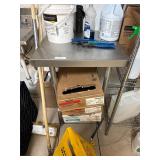 24' Stainless Steel Work Table