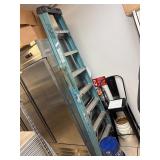 Werner 8' Fiberglass A Frame Ladder