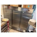 Avantco 178SS3RHC 3 Door Refrigerator