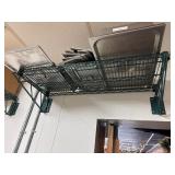 7x Wire Wall Shelves, 48' & 60'