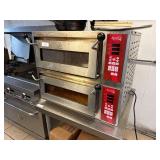 Avantco 177DDPO18DDM Dbl Electric Pizza Ovens