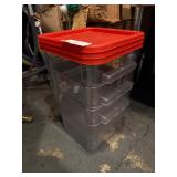 3 6qt Ingredient Bins