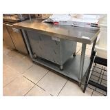 48' Stainless Steel Work Table