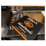 Pilsner Beer Glasses & Bar Mats