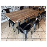 48' Dining Table w/ 4 Chairs