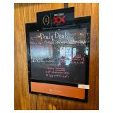 Backlit Dos Equis Menu Board