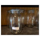 4 Large Mason Jars
