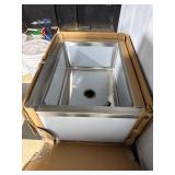 New! 32ï¿½ Stainless Steel Dump Sink