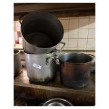 3 Assorted Stock Pots