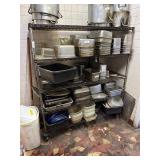 5ï¿½ Wire Storage Rack on Casters