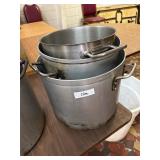 3 Assorted Stock Pots