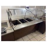 5ï¿½ Electric 4 Well Buffed Steam Table