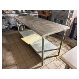 6ï¿½ Stainless Steel Work Table