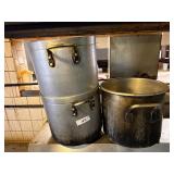 3 Assorted Stock Pots