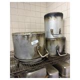 4 Assorted Stock Pots