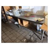 8ï¿½ All Stainless Steel Equipment Stand