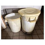 3 Plastic Ingredient Bins