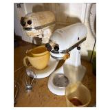 2x Kitchen Aid Mixers & Attachments