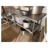 8ï¿½ Stainless Steel Work Table