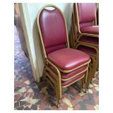 4 Stackable Dining Chairs
