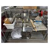 Assorted Kitchen Wares, Shelf Contents