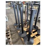 4 Crowd Control Bollards
