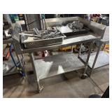 48ï¿½ All Stainless Steel Work Table on Casters