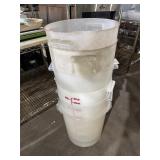 6 22qt Ingredient Bins