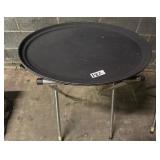 2 Meal Serving trays w/ Stand