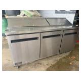Artic Air 72' AST72RZ Refrigerated Prep Table [TW}