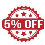 Get 5% Off Your Invoice ! (See Description)