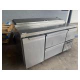 Continental 60' CPA60 Refrigerated Pizza Prep [TW]