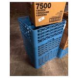 3 Dish Machine Racks