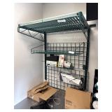 36' Wire Wall Mounted Shelving System