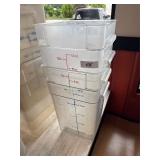 4 12qt Ingredient Bins