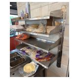 36' Stainless Steel Wall Shelves