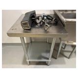 24' Stainless Steel Work Table
