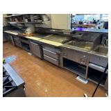~ 24' Make Line w/ Built In Refrigeration etc