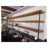 19' Brazilian Hard Wood Shelves